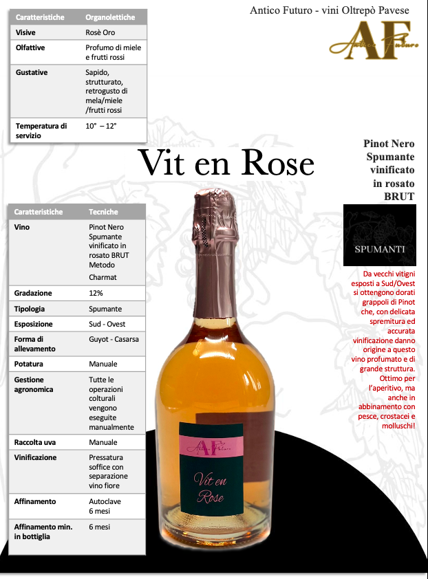 Scheda tecnica Vit en Rose